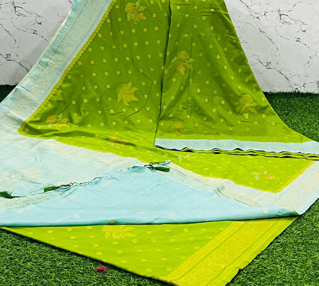 Green Meena Banaras 20 G5-5