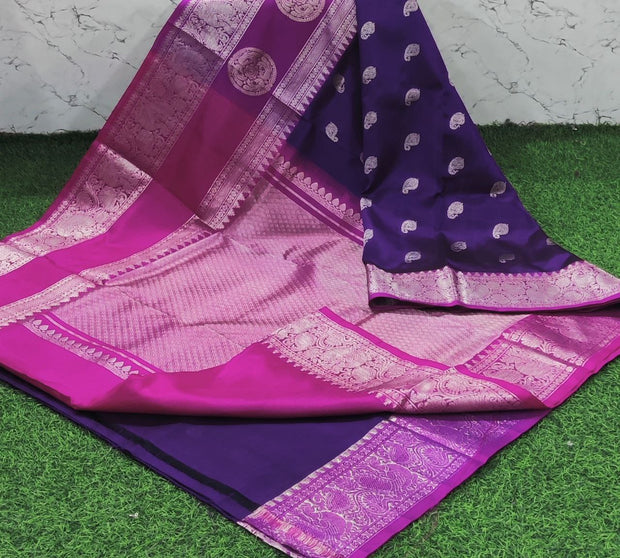 Purple Venkatgiri Pattu 14 D5-6