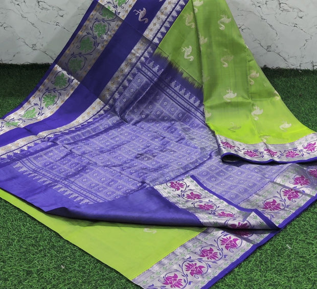 Green Venkatgiri Pattu 14 D5-8