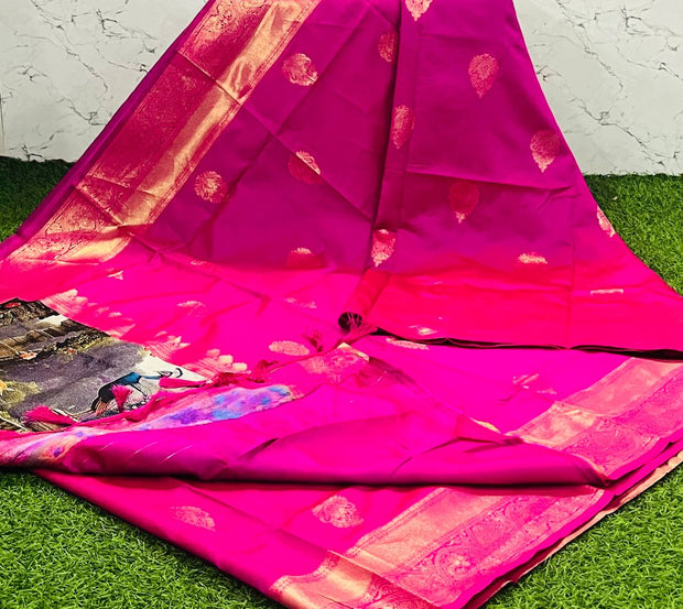 Rani Pink LW Digital Kanchi Pattu 22 G5-2