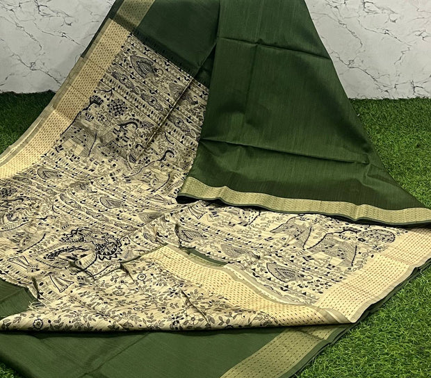 Green Tussar Worli 22 G5-7