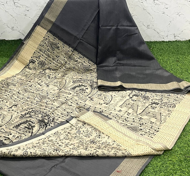 Grey Tussar Worli 22 G5-6