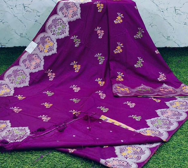 Purple Katan Pattu 30 K5-2