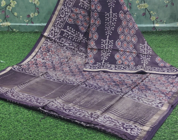 Purple Mysore Silk 5Jan8