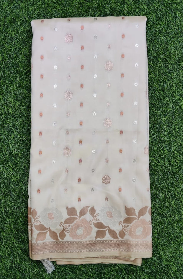 Cream LW Pattu 6AUG8E