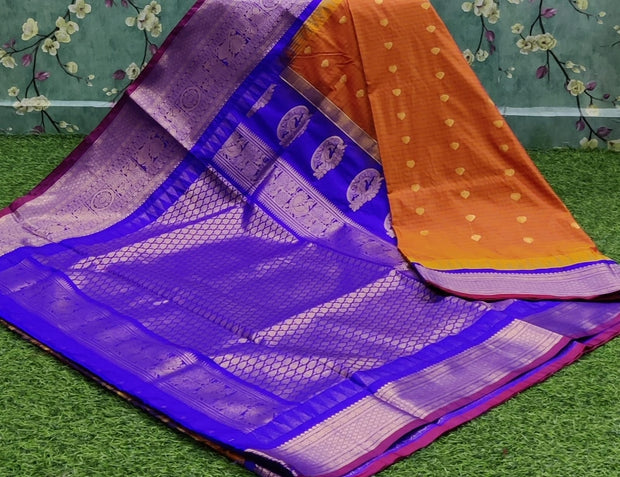 Blue Gadwal Pattu 5 I4-8