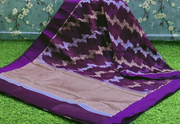 Purple Georgette 22 J4-8