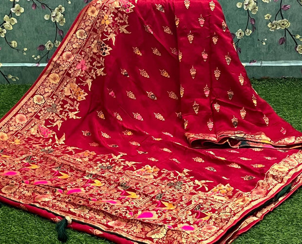 Red Kalanjali Georgette 16 J4-9