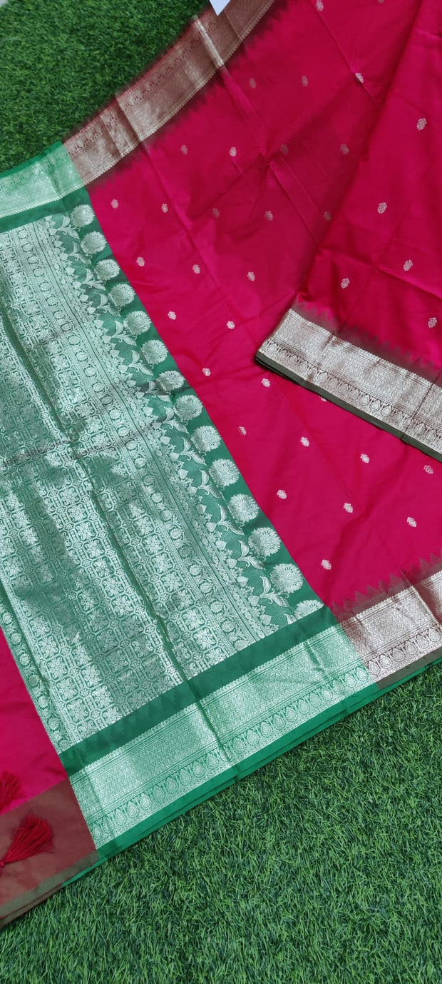 Red LW Kanchi Pattu 25 K4-3