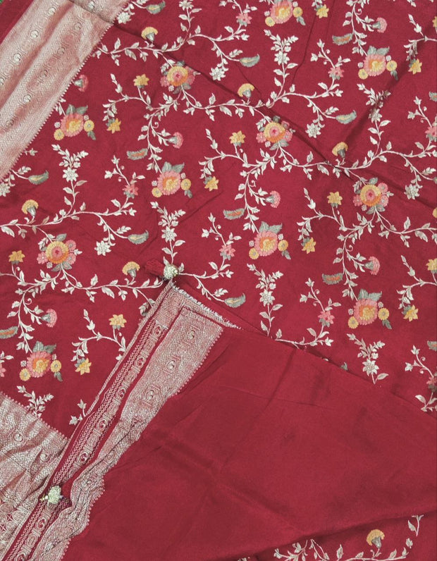 Red Pure Mushroom Pattu A5-12