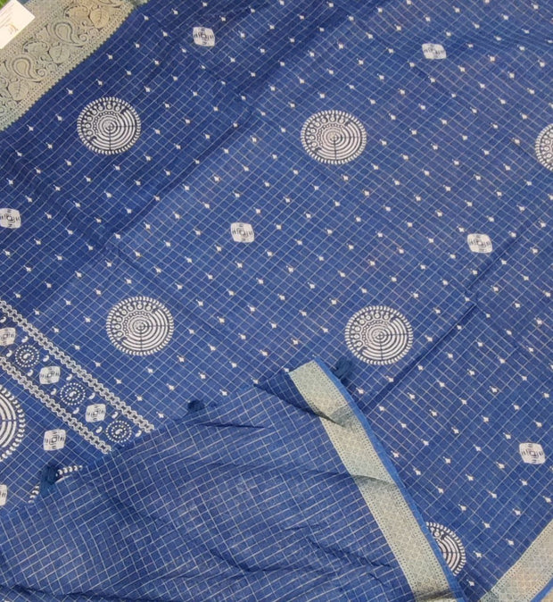 Peacock Blue Patola 12 A5-12