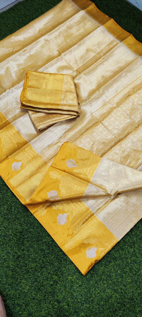 Yellow Tissue Kanchi Pattu 18 A4-1