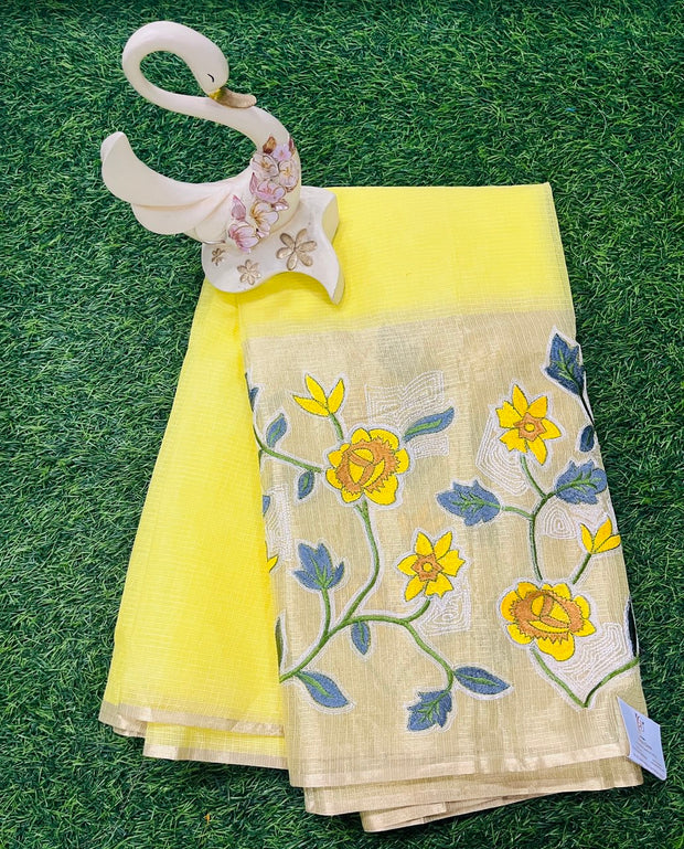 Yellow Kota Cotton 24 A5-2