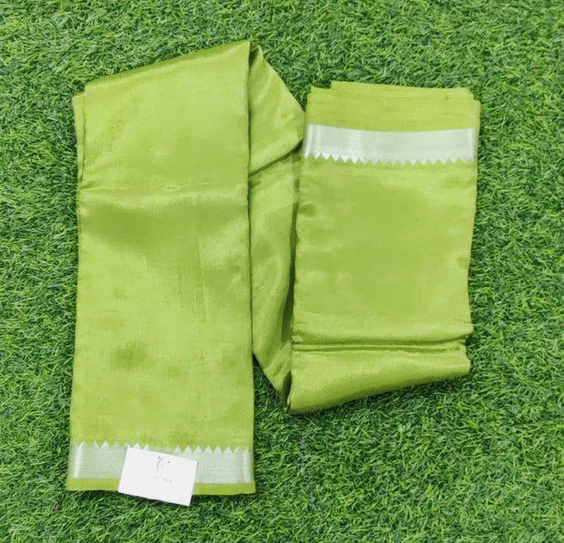 Green Georgette Embroidery 31 A5-7