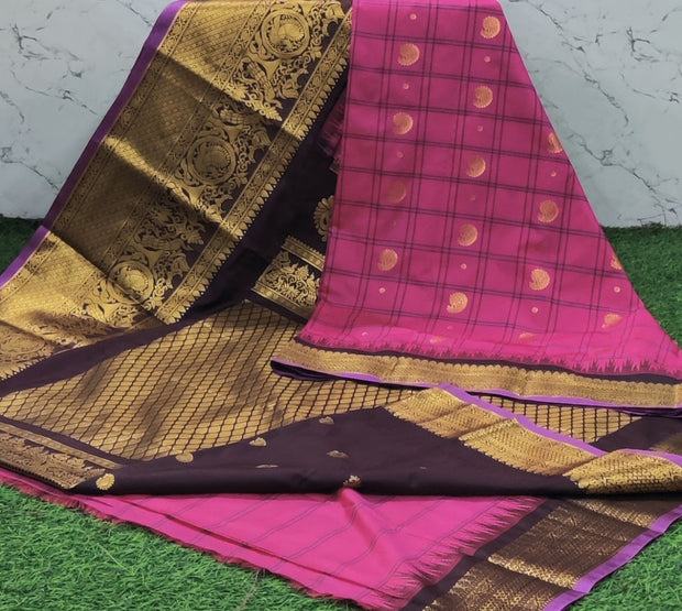 Rani Pink Gadwal Pattu 1 B5-4