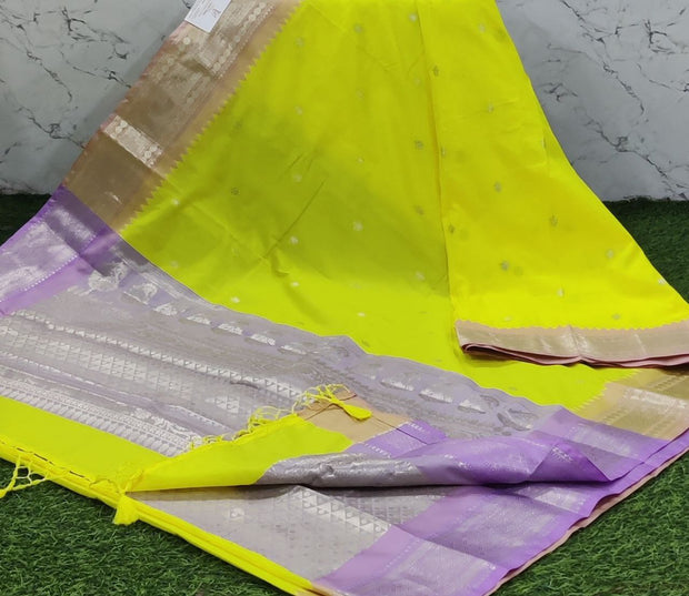 Yellow Lw Kanchi Pattu 2 B5-3