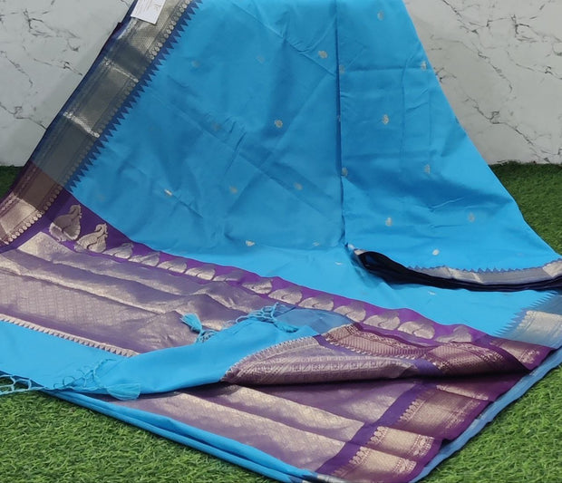 Blue Lw Kanchi Pattu 2 B5-4