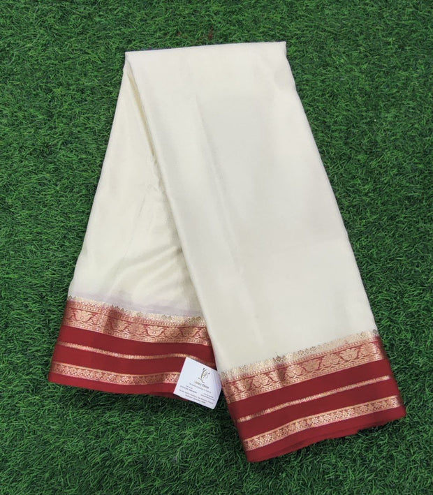 Cream Mysore Crepe 10 B5-3