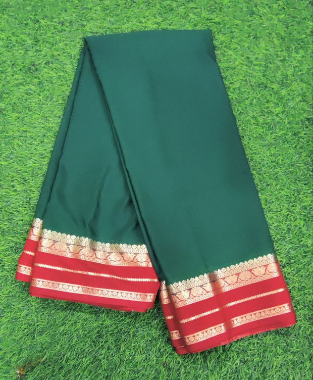 Green Mysore Crepe 10 B5-6