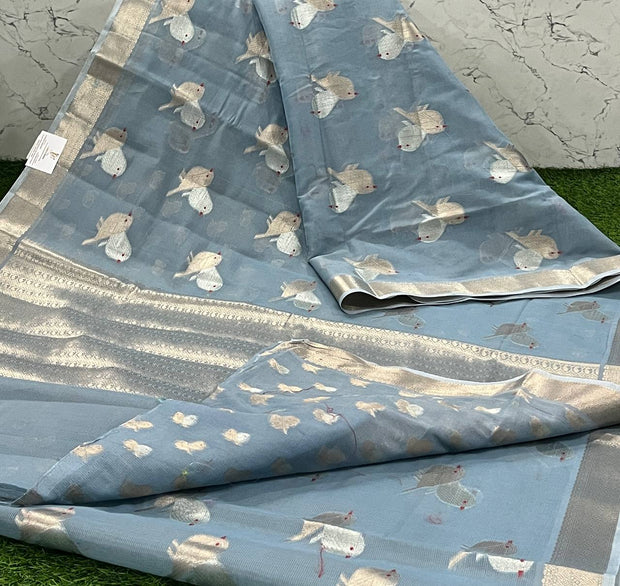 Blue Silk Kota 14 B5-5