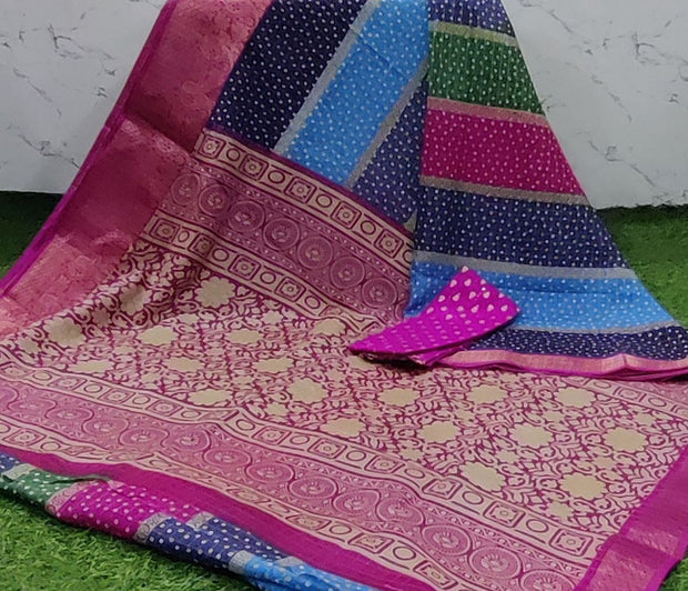 Pink Rainbow Silk 17 B5-8