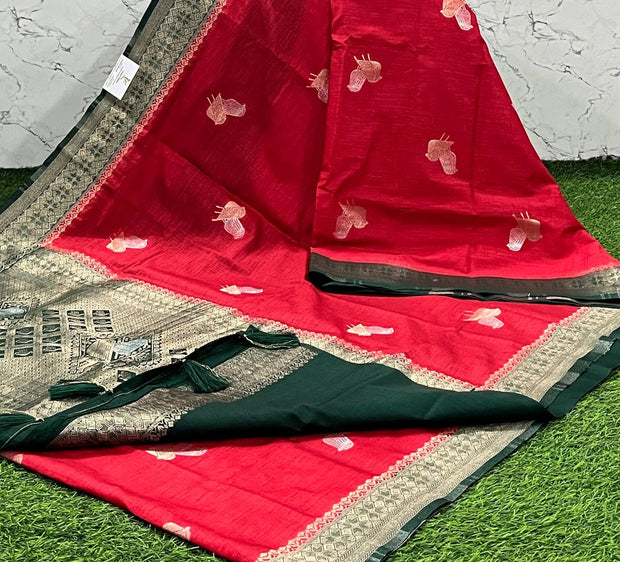 Red Jute Raw Mango 18 B5-2