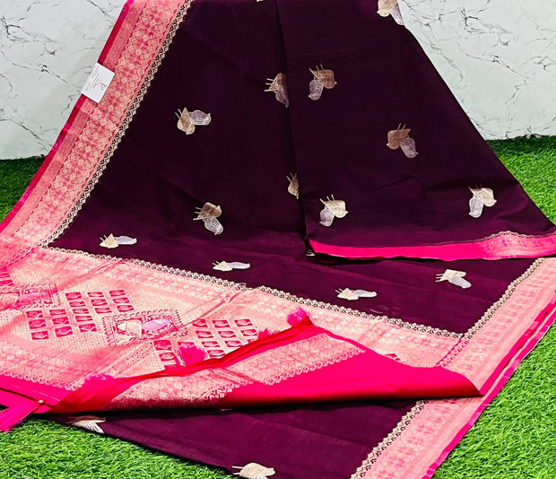 Brown Jute Raw Mango 18 B5-3