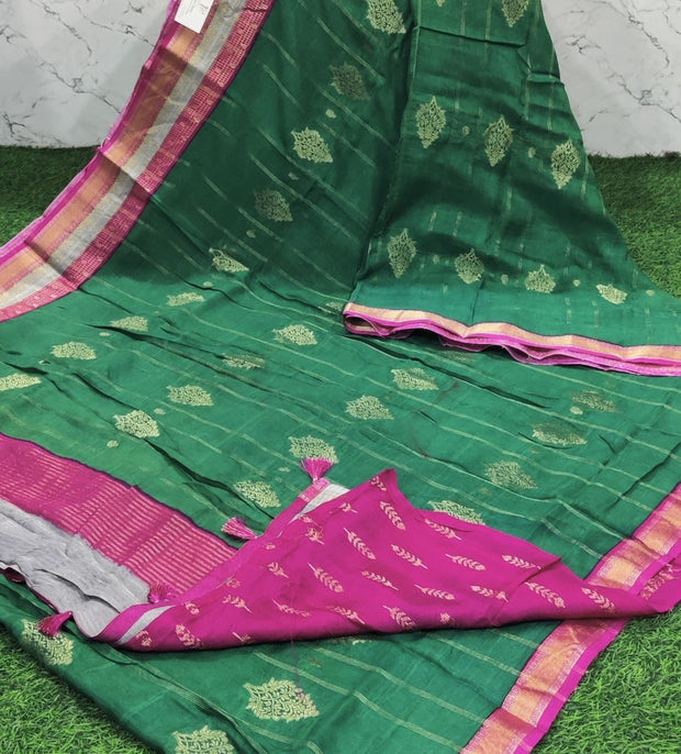 Parrot Green Monga Crepe 20 B5-7