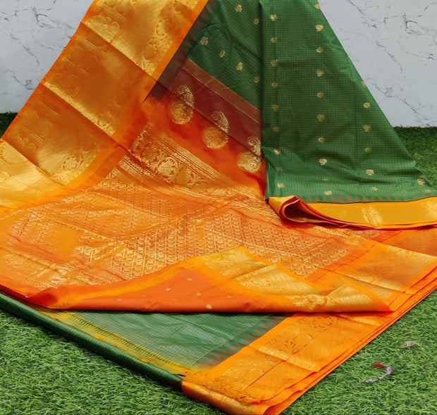 Green Gadwal Pattu 21 B5-2