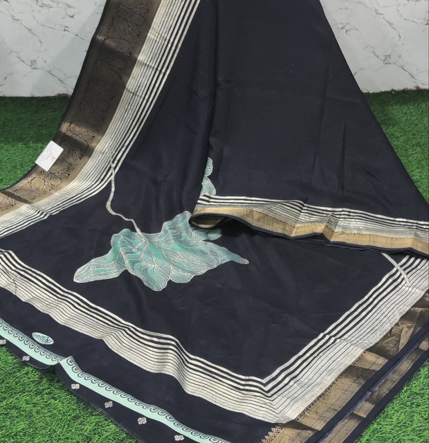 Black Dola Crepe 22 B5-10