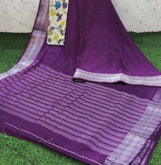 Purple Mysore Crepe 27 B5-1
