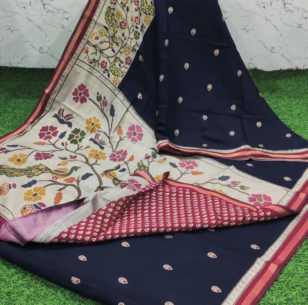 Black Tussar Moonga 27 B5-9