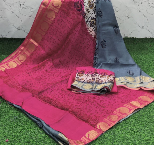 Grey Kadhi Georgette 2 C5-6