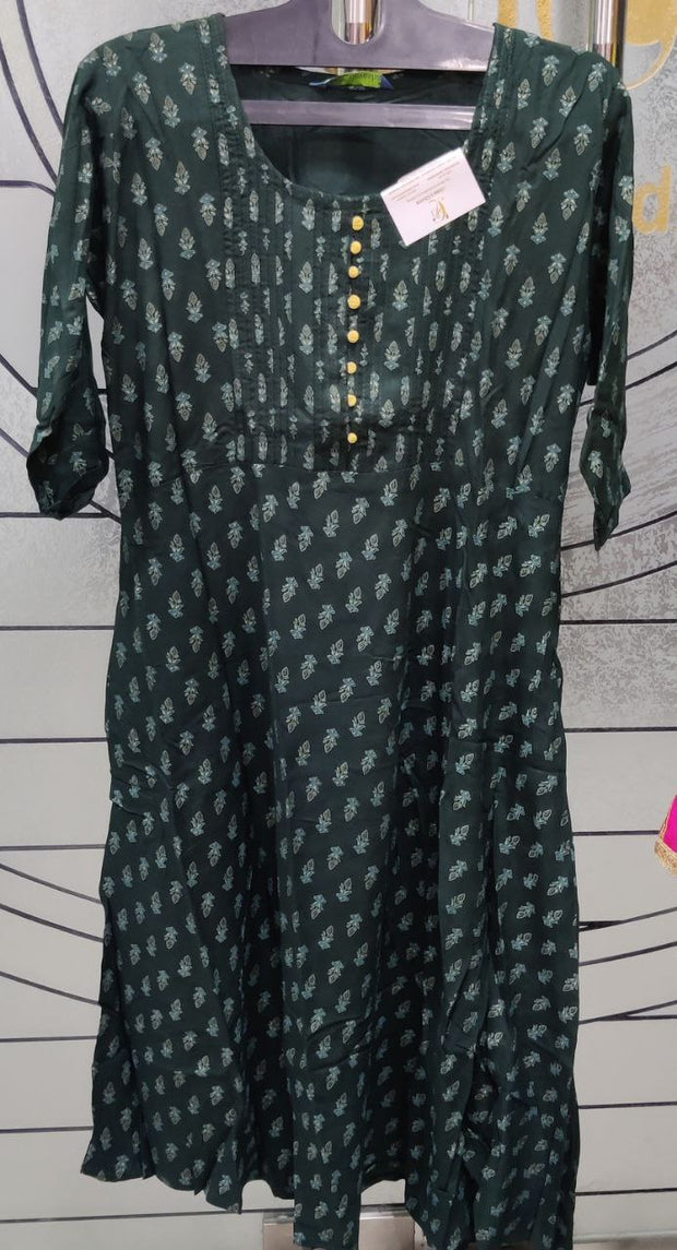 Bottle Green Rayon 2 C5-9E