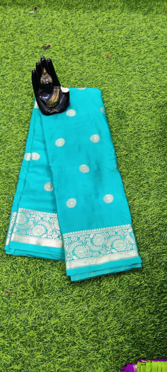 Lux green Pure Georgette 3 C5-10