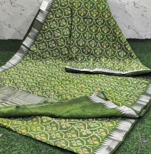 Green Patola Pattu 26 K5-7