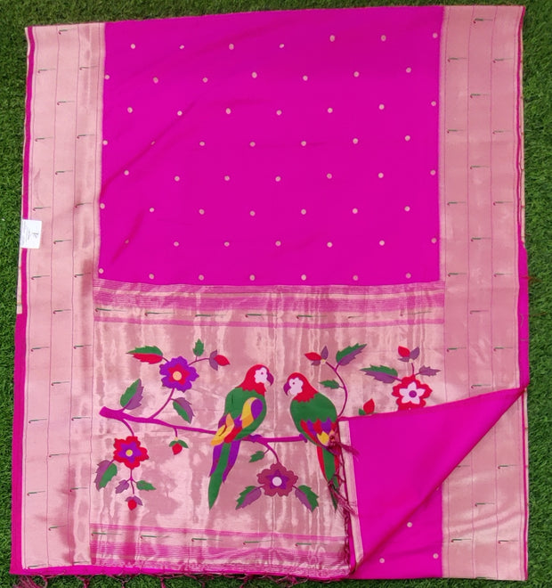 Pink Banaras Paithani 4May19