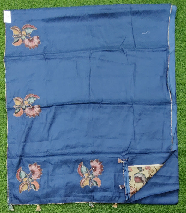 Peacock Blue Pure Chanderi 28May2