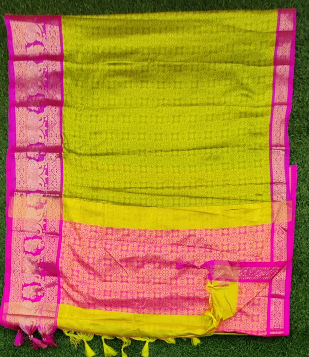 Green Pashmina Pattu 2June6