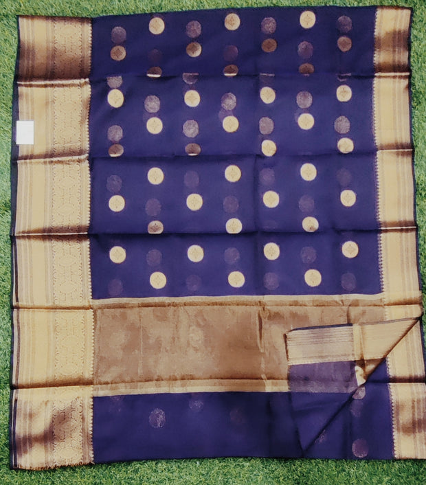 Dark Blue Silk Kota 6June2