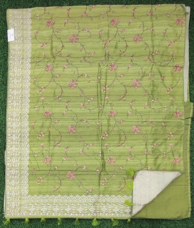 Mehndi Green Khadi Jute 10June4