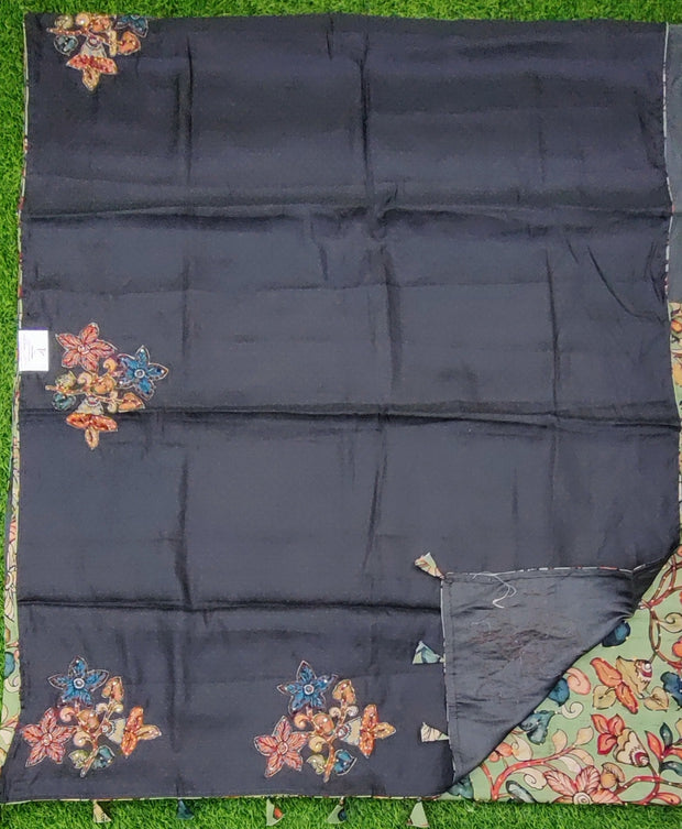 Grey Chanderi Silk 25June10