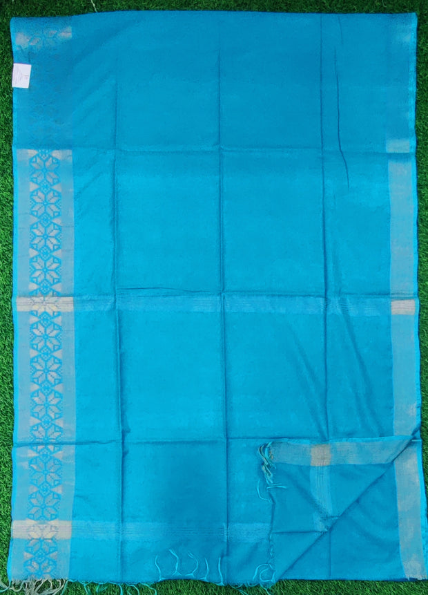 CS Blue Tussar Voile 30June2