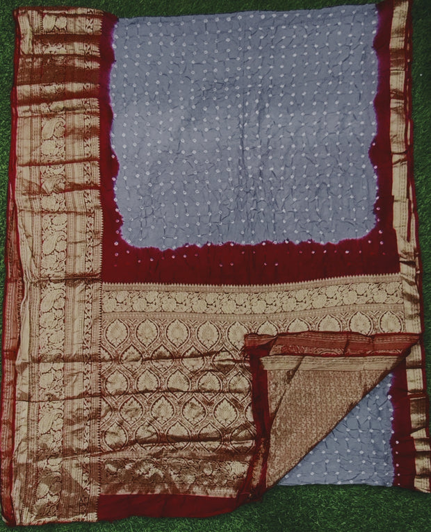 Grey Crush Georgette 2July3