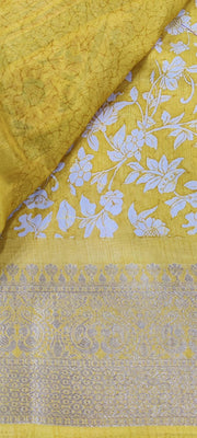 Lemon Yellow Kalamkari 17July15