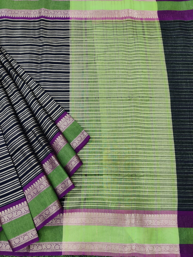 Black Gadwal Silk 18July1