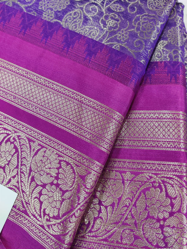 Purple LW Tissue Pattu 19July1