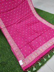 Tomato Pink Kashmir Silk 3AUG11