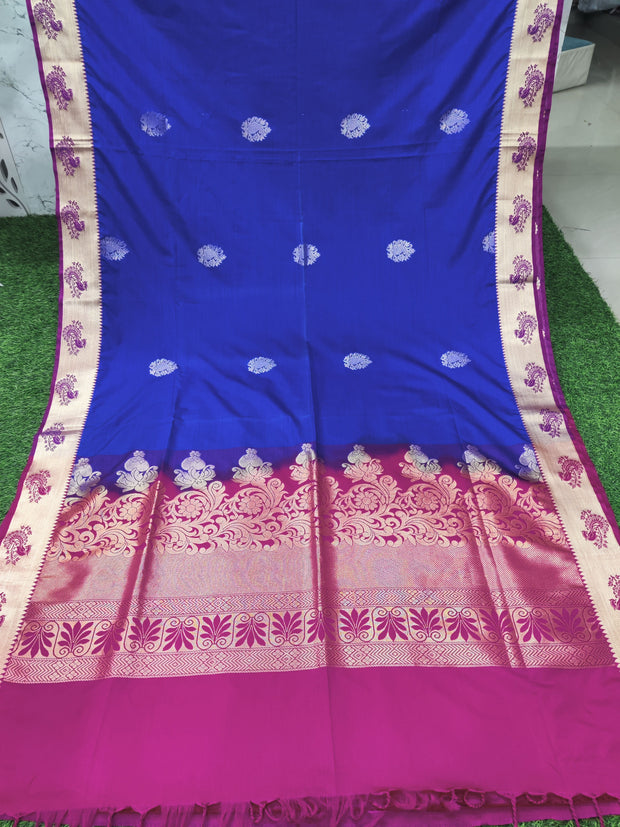 Blue LW Pattu 2AUG8E