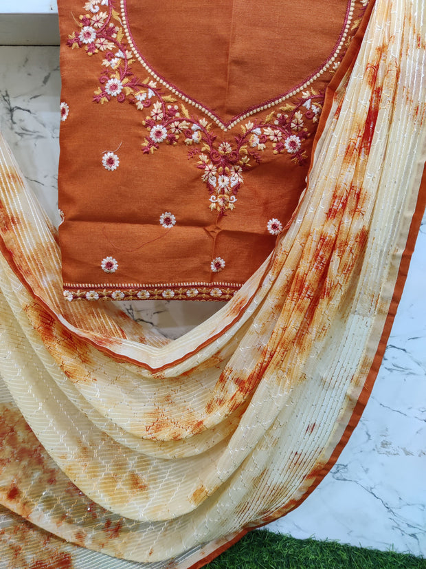 Lemon Yellow Georgette 28SEP8E